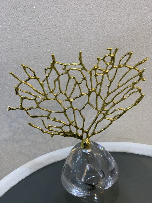 Gold coral tree table decor DH-item 01110
