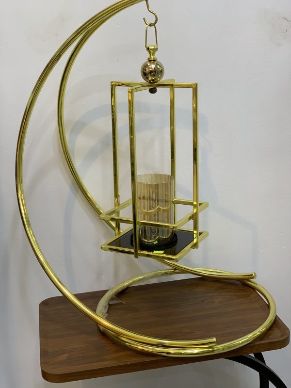 Luxury crescent moon hanging candle holder DH-item 01102